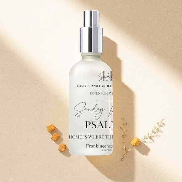 Sunday Worship Linen Room Spray | Frankincense + Myrrh | Bible Study 3.4oz - Picture 7 of 14